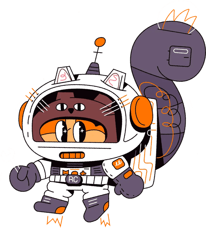 Shipaton astronaut cat